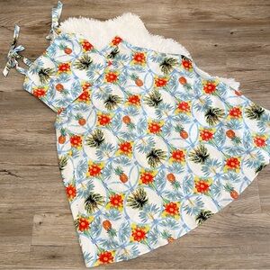 Rachel Zoe Tropical Two-Piece Set Hawaiian Linen Vacation XS